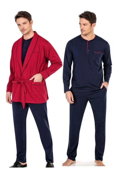 Penye Pijama & Robdöşambır Damat Çeyiz Seti ürün görseli 1