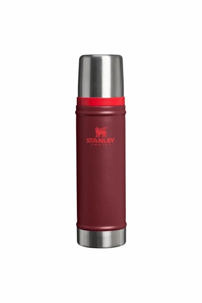 Stanley The Legendary Classic Bottle 0.6L / 20oz Bordo 10-11345-040 ürün görseli 1