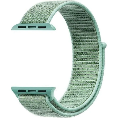 Mi7a Apple Watch Seri 7 6 5 4 3 2 Se 42MM / 44MM / 45MM Uyumlu Spor Loop Dokuma Hasır Kordon ürün görseli 1