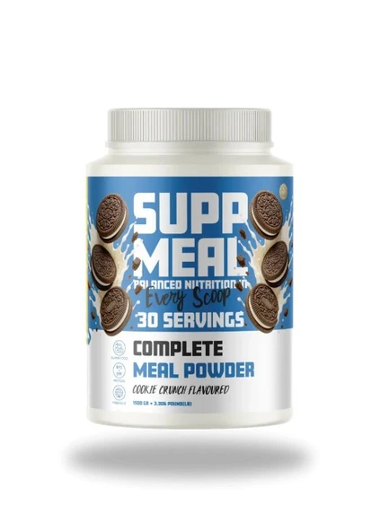 DR SUPPLEMENT SUPPMEAL ÖĞÜN TOZU 1500 GR 30 SERVİS ÇİKOLATALI BİSKÜVİ PARÇALI ürün görseli 1