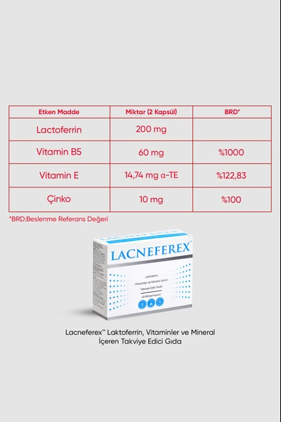 Imuneks Lacneferex 60 Kapsül - Resim 3
