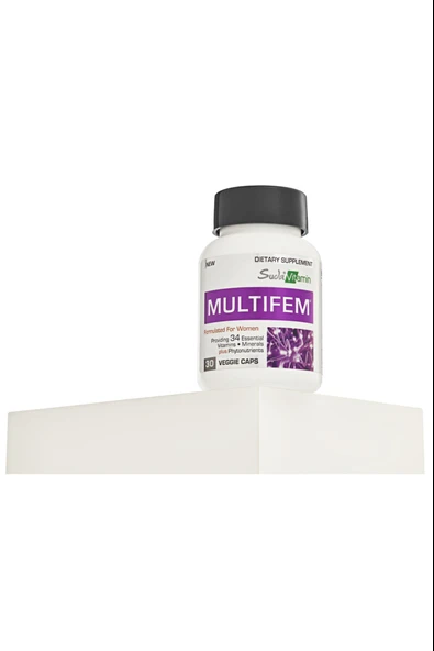 Suda Vitamin Multifem Multivitamin 30 Kapsül - Resim 2