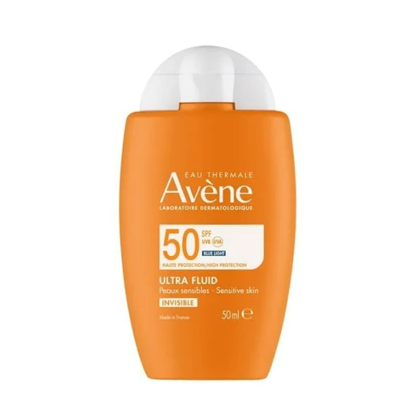Avene Ultra Fluid Invisible Spf 50 Normal ve Karma Ciltler İçin Güneş Kremi 50 ml ürün görseli 1