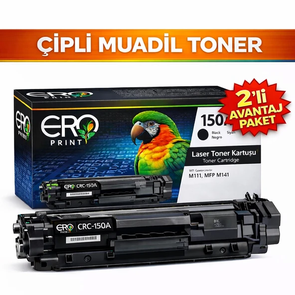 HP W1500A - 150A Çipli Muadil Toner 2'li Avantaj Paket ürün görseli 1