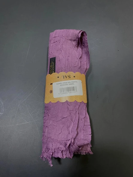 BAMBU KRAŞ ŞAL PASTEL MÜRDÜM-JAWEL ürün görseli 1