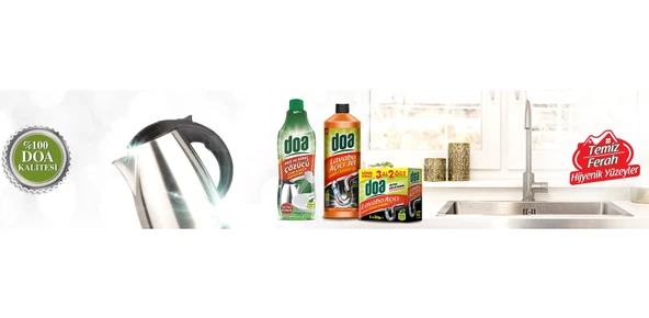 Doa Lavabo Açıcı Jel 2 x 1 Lt - Resim 4