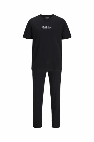 Jack Jones Clyde Tişört Ve Pantolon Erkek Pjama Takımı 12286446 ürün görseli 1