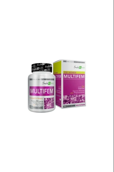 Suda Vitamin Multifem Multivitamin 30 Kapsül ürün görseli 1