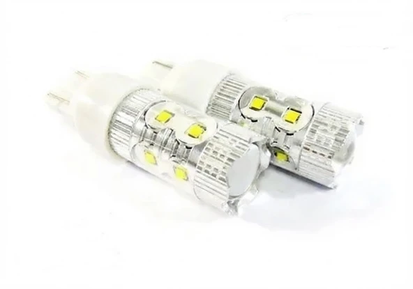 Cree XB-D Serisi T20 7443 24V 25W Uyumlu Oto LED Sinyal Ampulü 2'li Turuncu ürün görseli 1