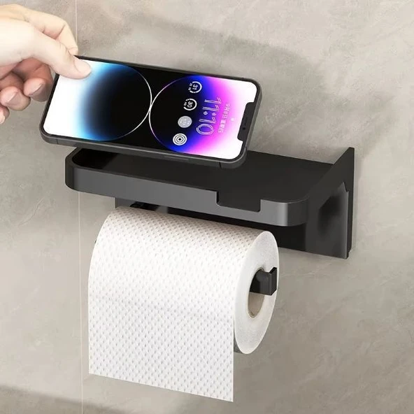 Marelli Fondo Telefon Raflı telefon koyma hazneli tuvalet WC kağıtlığı kağıtlık ürün görseli 1