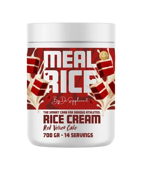 DR SUPLEMENT RICE MEAL PİRİNÇ UNU 700 GR 14 SERVİS RED VELVET ürün görseli 1