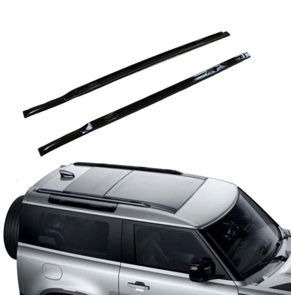 Land Rover Defender 90 tavan çıtası oem krom 2020+ sonrası uyumlu ürün görseli 1