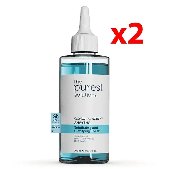 The Purest Solutions Canlandırıcı Ve Gözenek Sıkılaştırıcı Glikolik Asit Mavi Tonik 200 Ml 2 adet ürün görseli 1