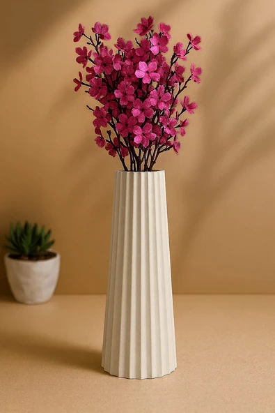 Pampas Vazosu Çiçek Vazosu 19 Cm ürün görseli 1