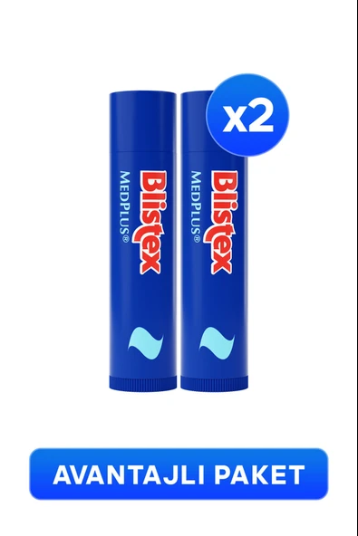 Blistex MedPlus Stick Kuru ve Çatlamış Dudaklara Onarıcı Duak Bakım Kremi 4,25 gr 2 Adet ürün görseli 1