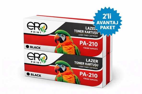 Pantum M6500 / M6500N / M6500NW / M6500W Çipli Muadil Toner 2'li Avantaj Paket ürün görseli 1