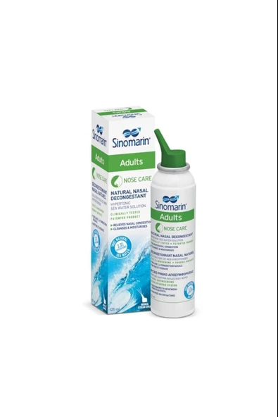Sinomarin Adults Yetişkinler İçin Deniz Suyu 125 ml ürün görseli 1