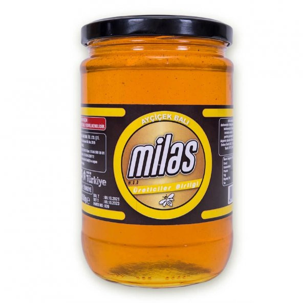 Milas Üreticiler Birliği Ayçiçek Balı 850 G ürün görseli 1