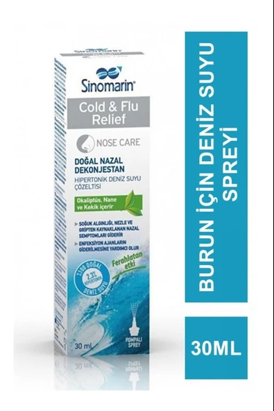 Sinomarin Cold & Flu Relief Sprey 30 ml ürün görseli 1