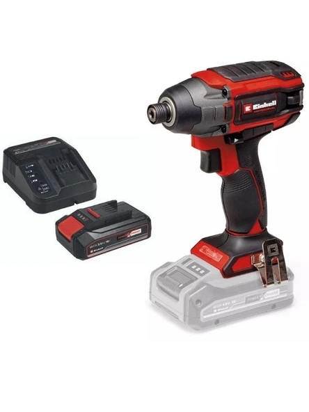 Einhell PROFESSIONAL TP-CI 18/220 Li BL 1x2.5ah Akülü Darbeli Kömürsüz Vidalama ürün görseli 1