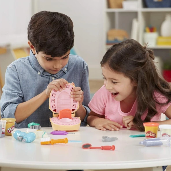Play-Doh Dişçi Seti F1259 - Resim 5
