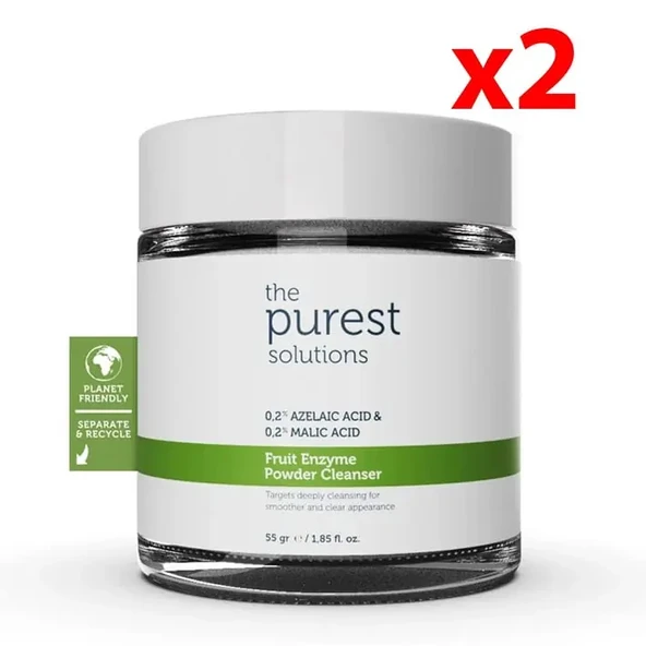 The Purest Solutions Azelaik Asit Ve Malik Asit Enzim Toz Temizleyici 55 Gr 2 Adet ürün görseli 1