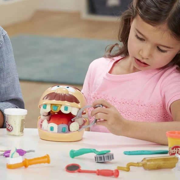 Play-Doh Dişçi Seti F1259 - Resim 6
