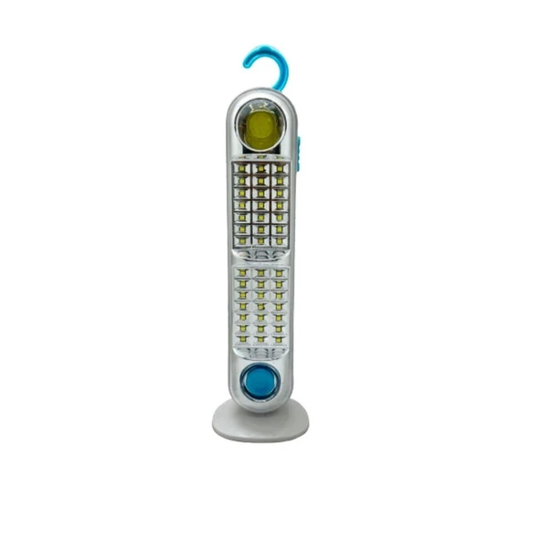 42 Ledli + Fener Solar Güneş Panelli Ultra Güçlü Ledli Şarjlı Işıldak V-005 ürün görseli 1