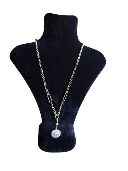 SLOWSHE – 14 K Gold Kaplama ALTIGEN VIP Kolye (Zincir Uzunluğu: 45 cm) ürün görseli 1