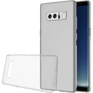 Samsung galaxy note 8 silikon kılıf şeffaf 2 adet - Resim 3