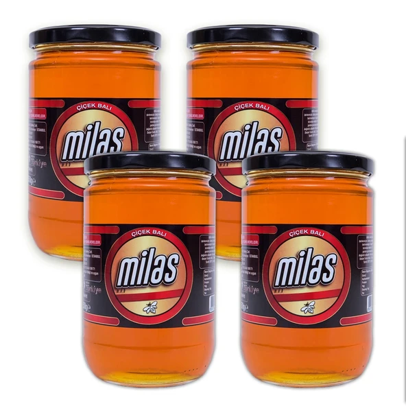 Milas Üreticiler Birliği Çiçek Balı 4 x 850 G ürün görseli 1
