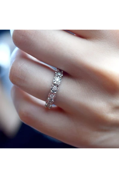 0.32 Ct. Beyaz Tamtur Pırlanta Yüzük ürün görseli 1