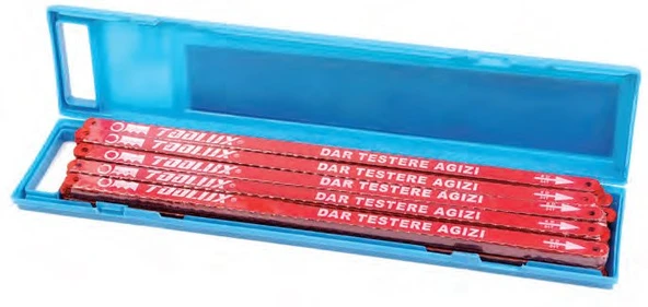 Toolux Dar Demir Testere Ağzı Çift Taraflı - 100 Adet ürün görseli 1
