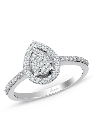 0.52 Ct Damla Pırlanta Yüzük ürün görseli 1