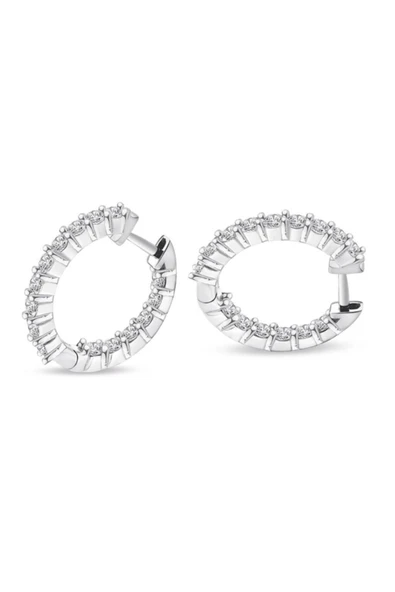 Kadın 1.76 Ct. Pırlanta Halka Küpe ürün görseli 1