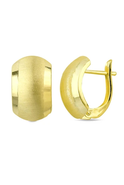 Kadın Gold Gösterişli Kalın Model Altın Küpe ürün görseli 1