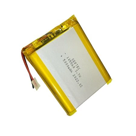 105568 3.7V 5000 mAh Li-Polymer Pil Devreli/1.5A ürün görseli 1