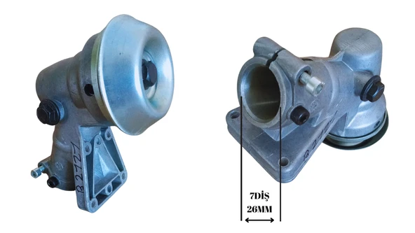 MOTORLU TIRPAN REDİKTÖR OLEOMAC 26 MM 7 DİŞ ürün görseli 1