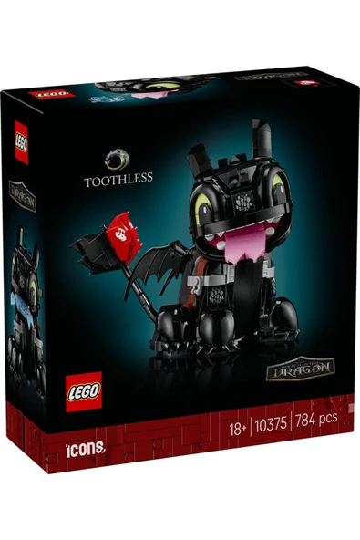 Lego Icons Ejderhanı Nasıl Eğitirsin: Dişsiz 10375 (784 Parça) ürün görseli 1