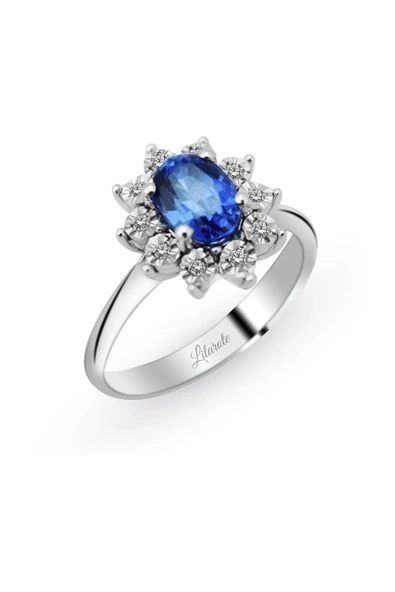 Safir Pırlantalı Yüzük ürün görseli 1