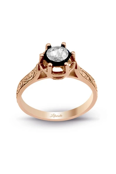 0.20 Ct Tektaş Elmas Yüzük ürün görseli 1