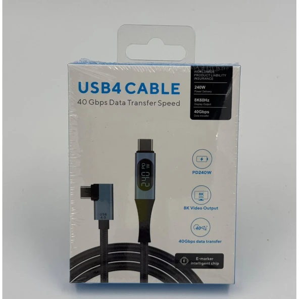 ZR849 T Led Usb 4 240W 40Gb 8K 60Hz 1M ürün görseli 1
