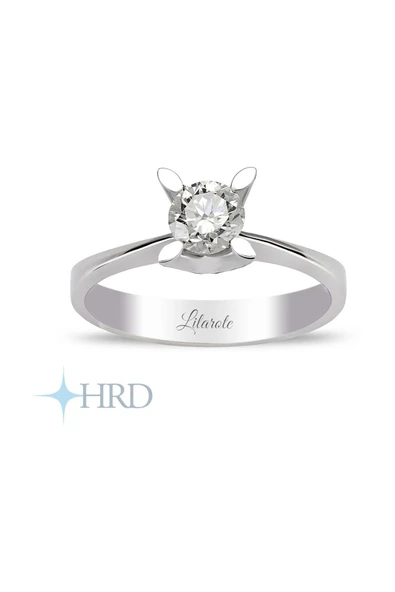 0.22 Ct Pırlanta Tektaş Yüzük ürün görseli 1