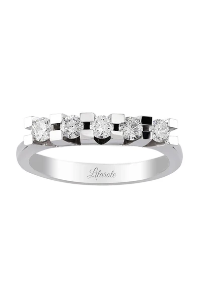 0.44 Ct Pırlanta Beştaş Yüzük ürün görseli 1
