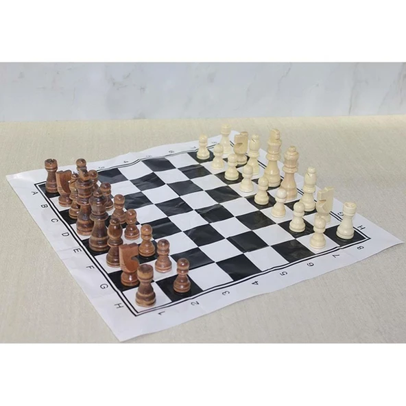 Ahşap Satranç Taşı 9 Cm - Resim 2
