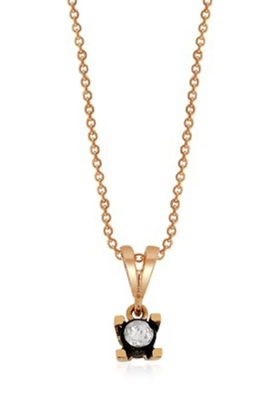 0,08 Ct Elmas Tektaş Kolye ürün görseli 1