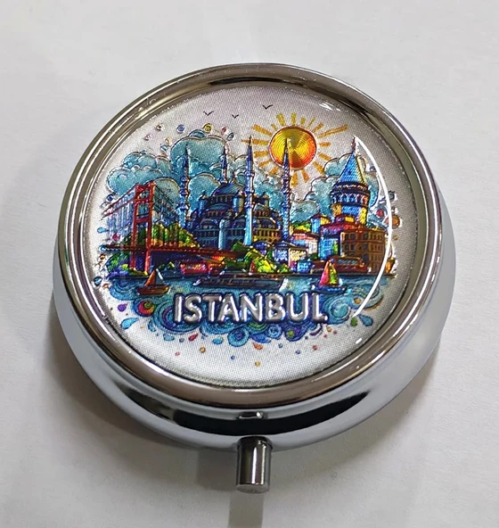 İstanbul Temalı İlaç Kutusu Liv576 ürün görseli 1