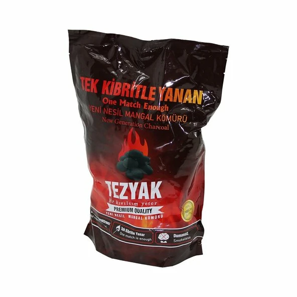 Yeni Nesil Çabuk Tutuşan Mangal Kömürü 2 KG ürün görseli 1