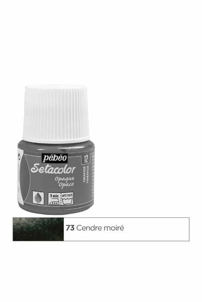 Pebeo 295- 73 45Ml Setacolor Kumaş Boyası Işıltı Kül ürün görseli 1
