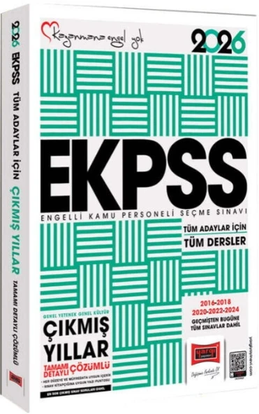 Yargı 2025 EKPSS Tüm Adaylar GY GK 2016-2024 Çıkmış Çözümlü Sorular ürün görseli 1